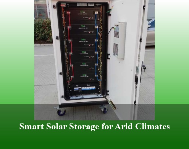 Smart Solar Storage for Arid Climates